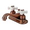 Kingston Brass KB606PX Restoration 4" Centerset Bathroom Faucet, Antique Copper KB606PX - alternate 1